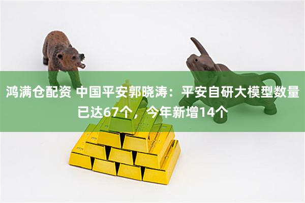 鸿满仓配资 中国平安郭晓涛：平安自研大模型数量已达67个，今年新增14个
